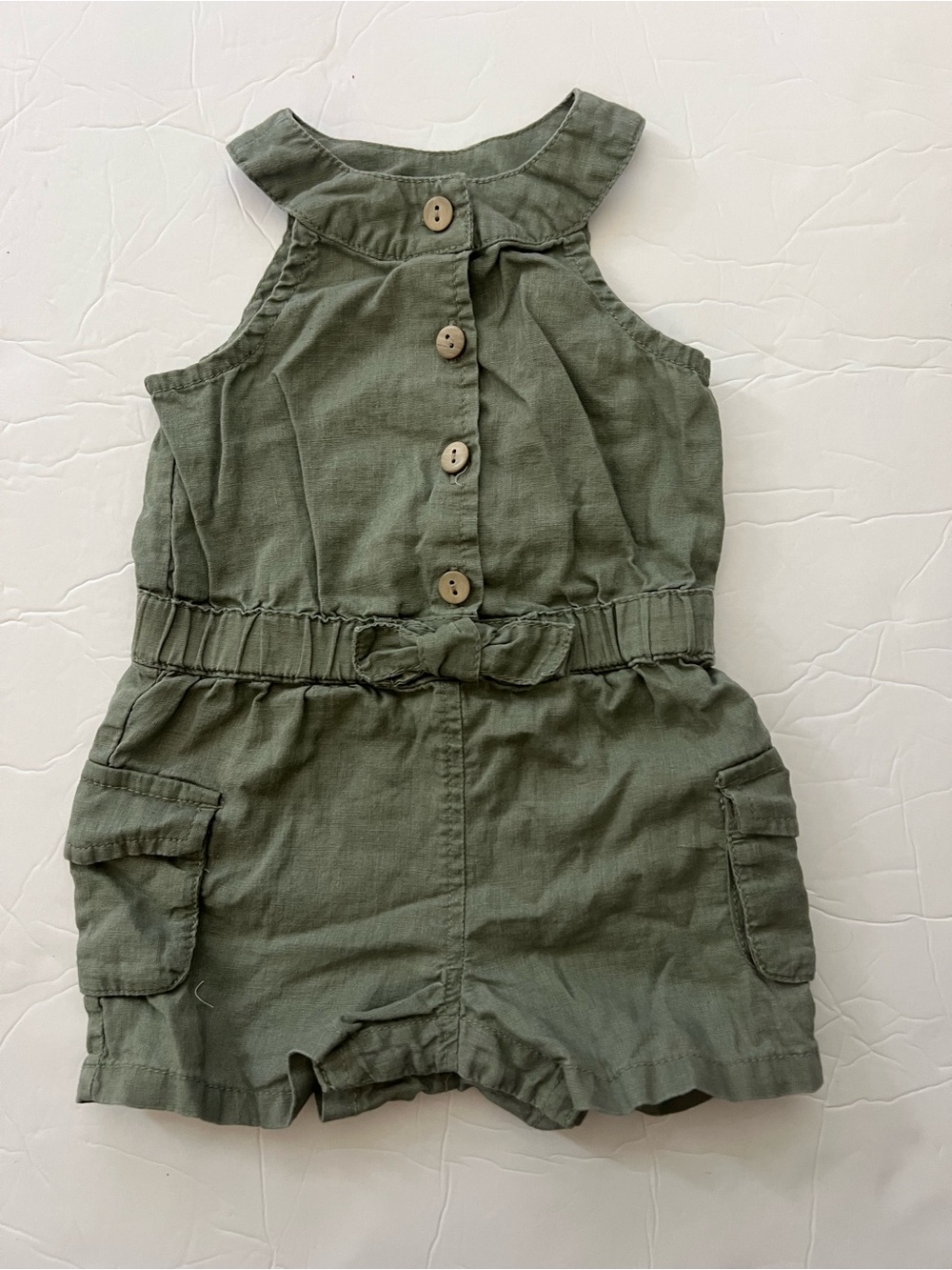 12-18m toddler girls romper jumpsuit shorts NWOT Old Navy